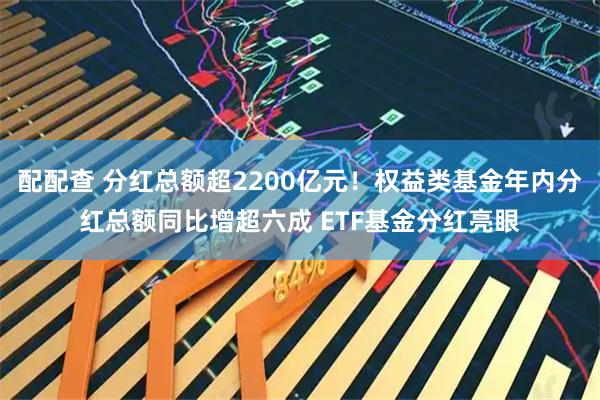 配配查 分红总额超2200亿元！权益类基金年内分红总额同比增超六成 ETF基金分红亮眼